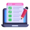 Live Exam Through Zoom Icon